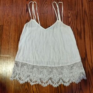 White-laced, tank top